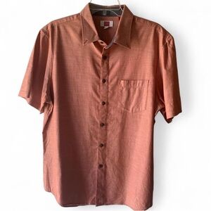 Hudson Jeans Men's Copper Button Down Shirt